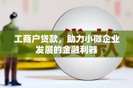 汤原工商户贷款,助力小微企业发展的金融利器 汤原工商户贷款,助力小微企业发展的金融利器