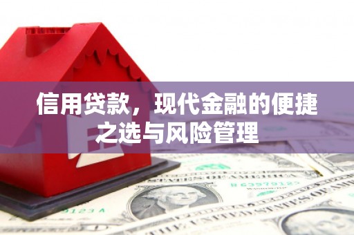 汤原信用贷款，现代金融的便捷之选与风险管理