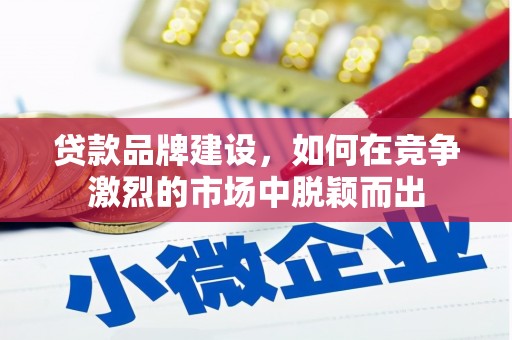 汤原贷款品牌建设，如何在竞争激烈的市场中脱颖而出