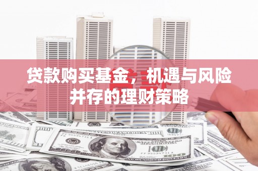 汤原贷款购买基金，机遇与风险并存的理财策略