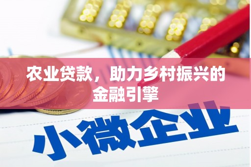 汤原农业贷款，助力乡村振兴的金融引擎