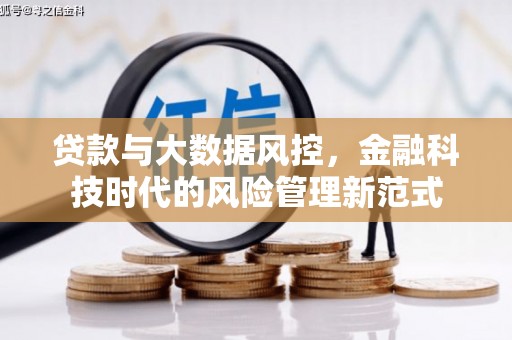 汤原贷款与大数据风控，金融科技时代的风险管理新范式