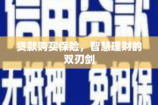 汤原贷款购买保险，智慧理财的双刃剑