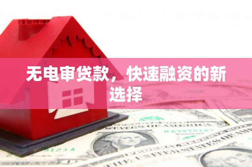 汤原无电审贷款，快速融资的新选择