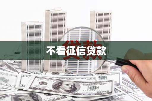 汤原不看征信贷款