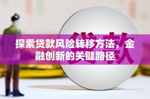 汤原探索贷款风险转移方法，金融创新的关键路径