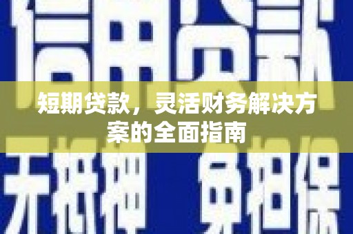 汤原短期贷款，灵活财务解决方案的全面指南