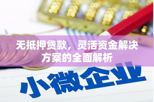 汤原无抵押贷款，灵活资金解决方案的全面解析