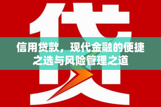 汤原信用贷款，现代金融的便捷之选与风险管理之道