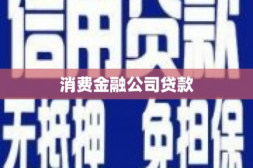 汤原消费金融公司贷款