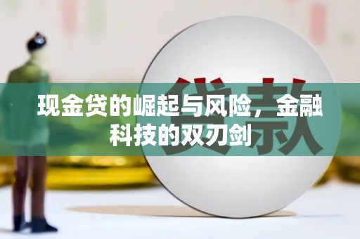 汤原现金贷的崛起与风险，金融科技的双刃剑