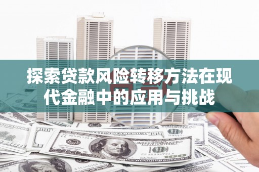 汤原探索贷款风险转移方法在现代金融中的应用与挑战