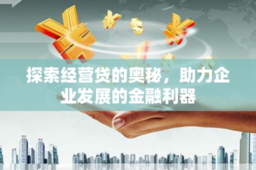 汤原探索经营贷的奥秘，助力企业发展的金融利器