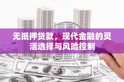汤原无抵押贷款，现代金融的灵活选择与风险控制