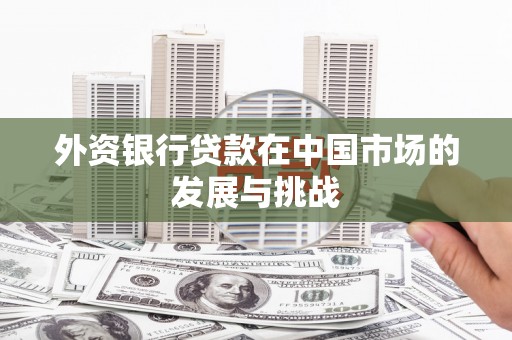 汤原外资银行贷款在中国市场的发展与挑战