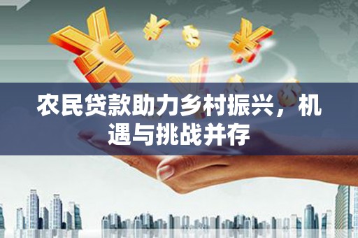 汤原农民贷款助力乡村振兴，机遇与挑战并存