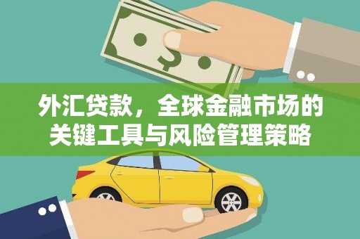 汤原外汇贷款，全球金融市场的关键工具与风险管理策略