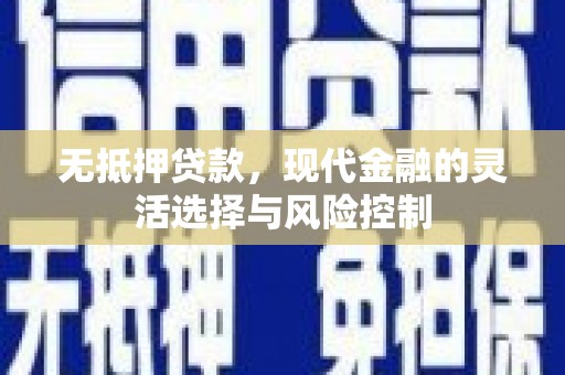 汤原无抵押贷款，现代金融的灵活选择与风险控制