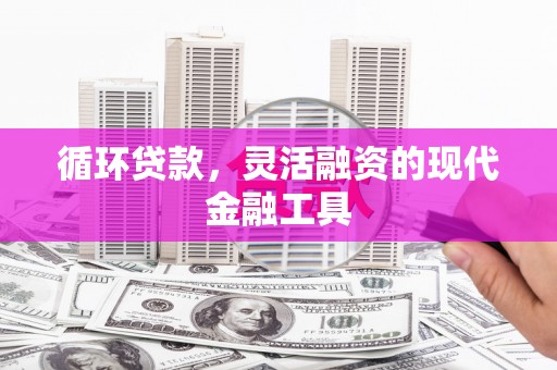 汤原循环贷款，灵活融资的现代金融工具