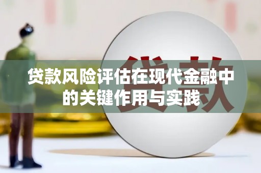 汤原贷款风险评估在现代金融中的关键作用与实践