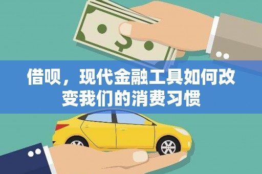汤原借呗，现代金融工具如何改变我们的消费习惯