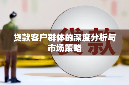 汤原贷款客户群体的深度分析与市场策略