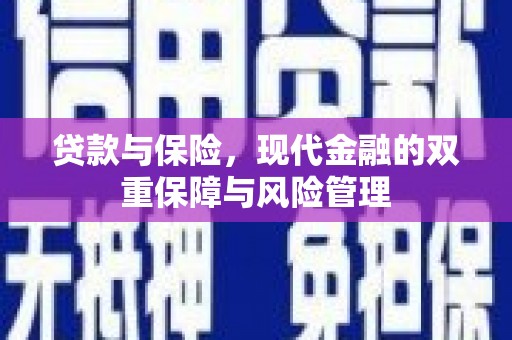 汤原贷款与保险，现代金融的双重保障与风险管理