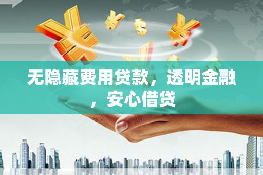 汤原无隐藏费用贷款，透明金融，安心借贷