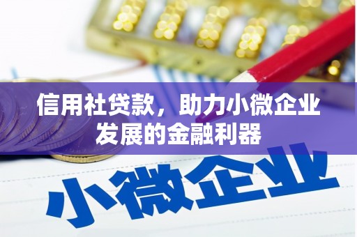汤原信用社贷款，助力小微企业发展的金融利器