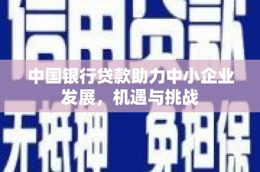 汤原中国银行贷款助力中小企业发展，机遇与挑战