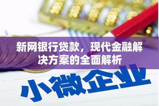 汤原新网银行贷款，现代金融解决方案的全面解析