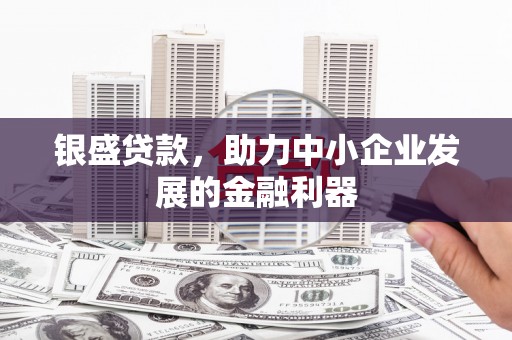 汤原银盛贷款，助力中小企业发展的金融利器