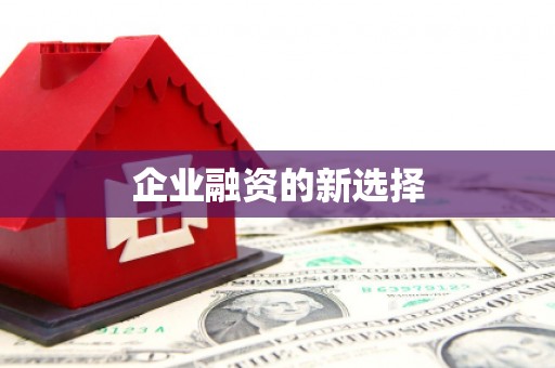 汤原企业融资的新选择