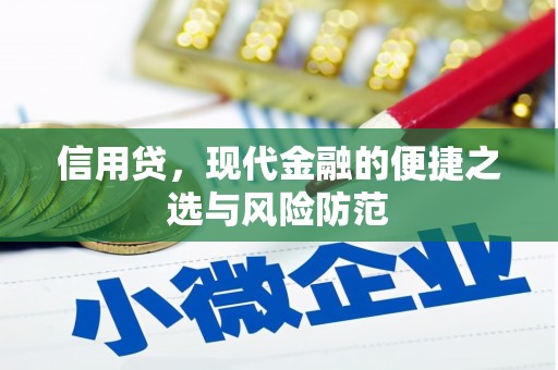 汤原信用贷，现代金融的便捷之选与风险防范