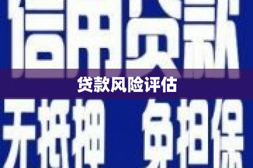 汤原贷款风险评估