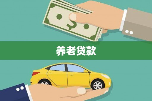 汤原养老贷款
