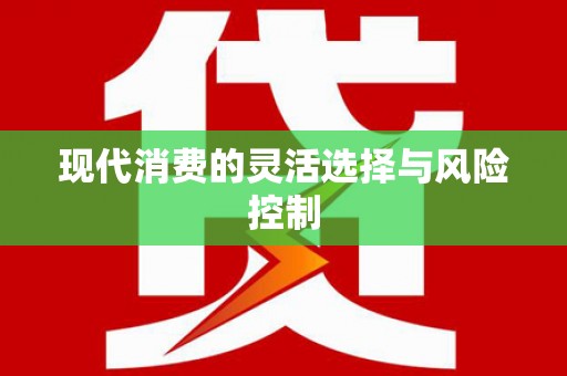 汤原现代消费的灵活选择与风险控制