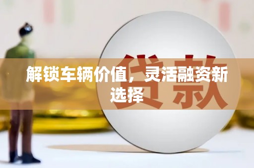 汤原解锁车辆价值，灵活融资新选择