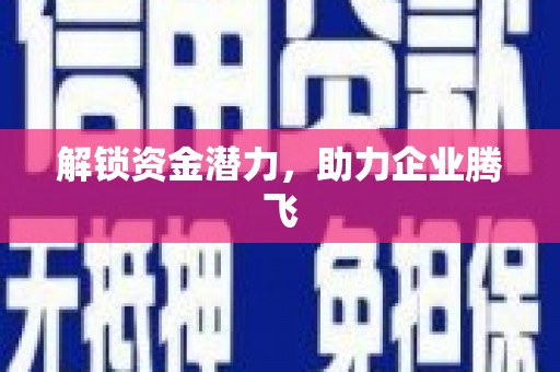 汤原解锁资金潜力，助力企业腾飞