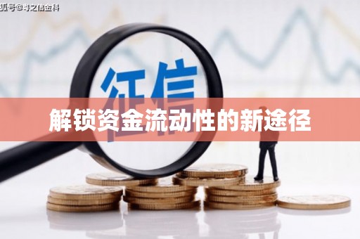 汤原解锁资金流动性的新途径
